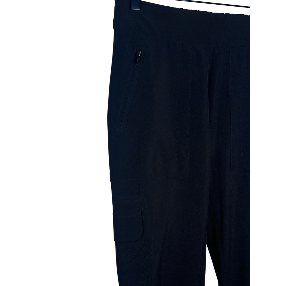 ATHLETA Endless High Rise Cargo Pants Black 2 Regular Athleisure Gorpcore - Picture 5 of 10